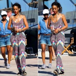 Mara Hoffman "Black Divine" Jumpsuit size S